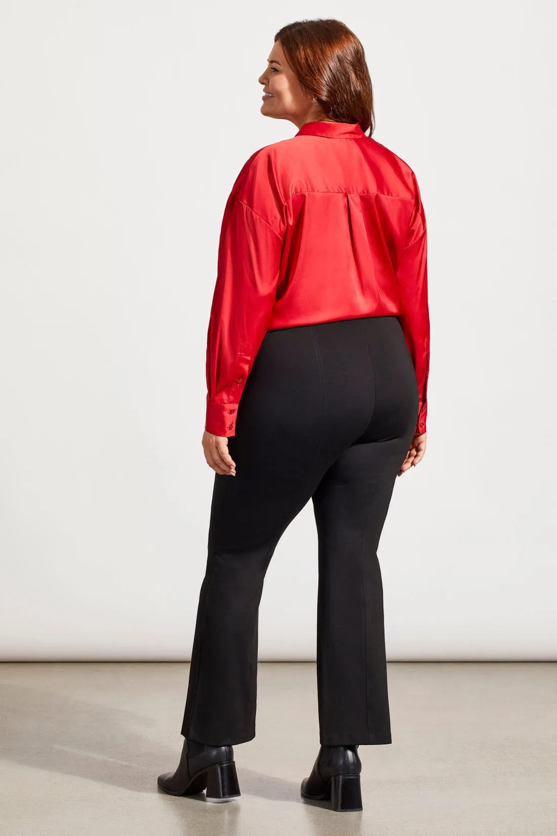 Ponte Pull-On Ankle Pant-Black sold by Tribal product image thumbnail 4