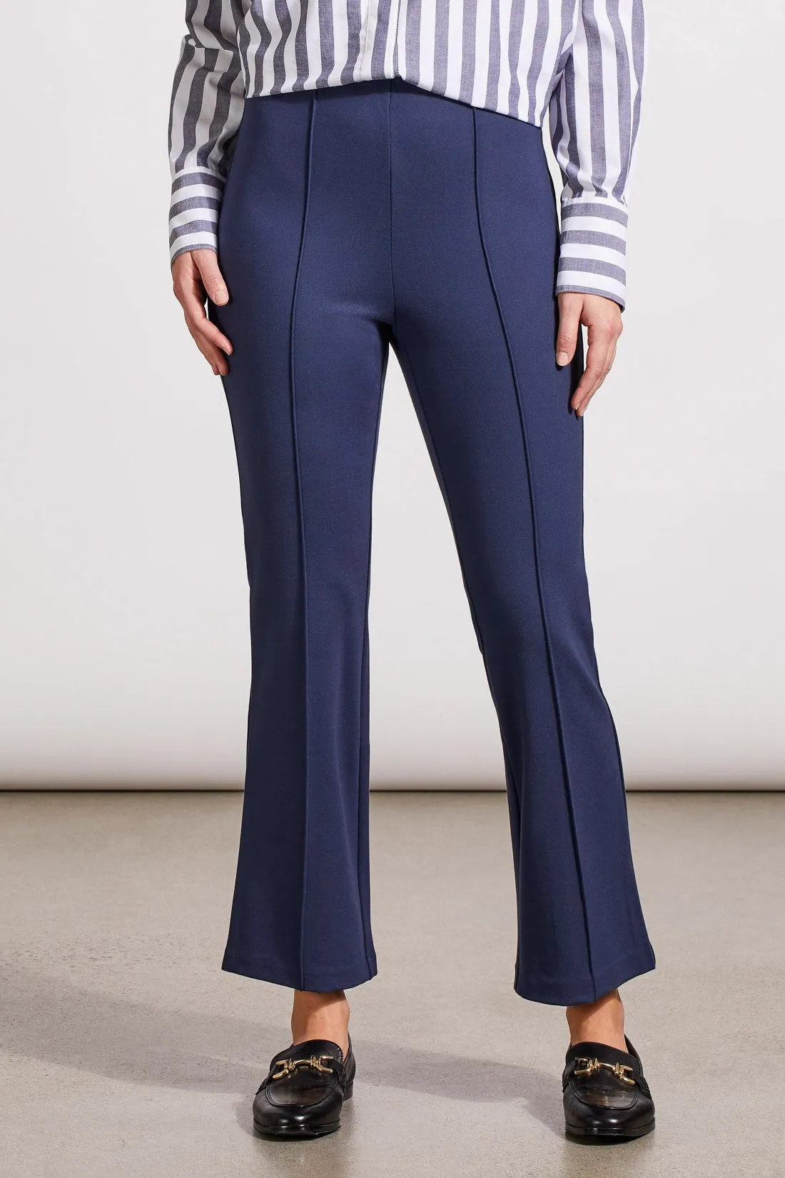 Tribal Signature Ponte Pull-On 28 Inch Bootcut Trousers-Sapphire sold by Tribal product image thumbnail 2