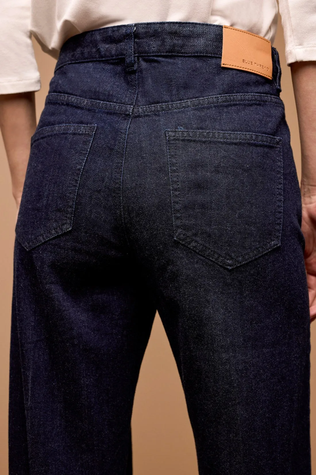 Blue Thread Brooke High Rise Wide Trouser Jeans-Rinse sold by Tribal product image thumbnail 3