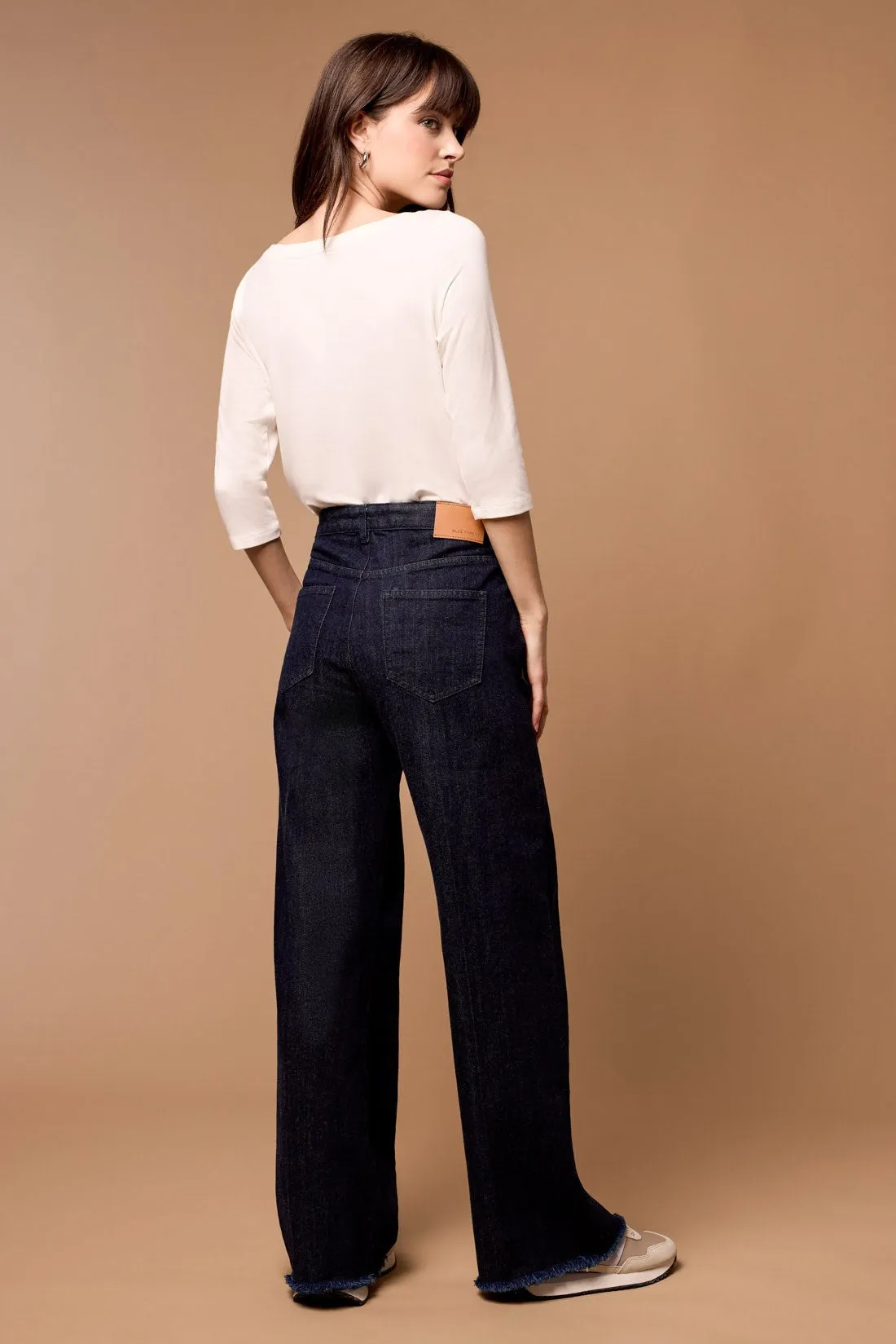 Blue Thread Brooke High Rise Wide Trouser Jeans-Rinse sold by Tribal product image thumbnail 4
