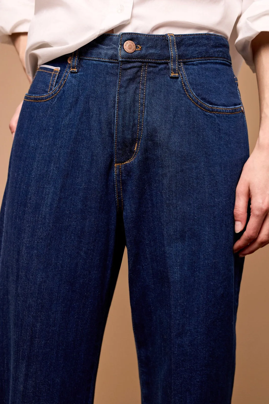 Blue Thread Brooke High Rise Wide Trouser Jeans-Dk. Denim sold by Tribal product image thumbnail 3