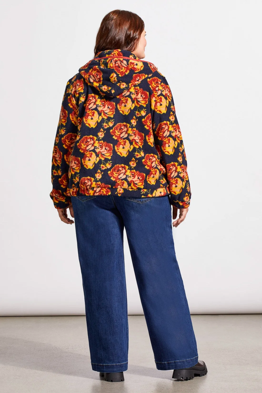 Polar Fleece Hooded Zip-Up Jacket-Night Sky sold by Tribal product image thumbnail 4