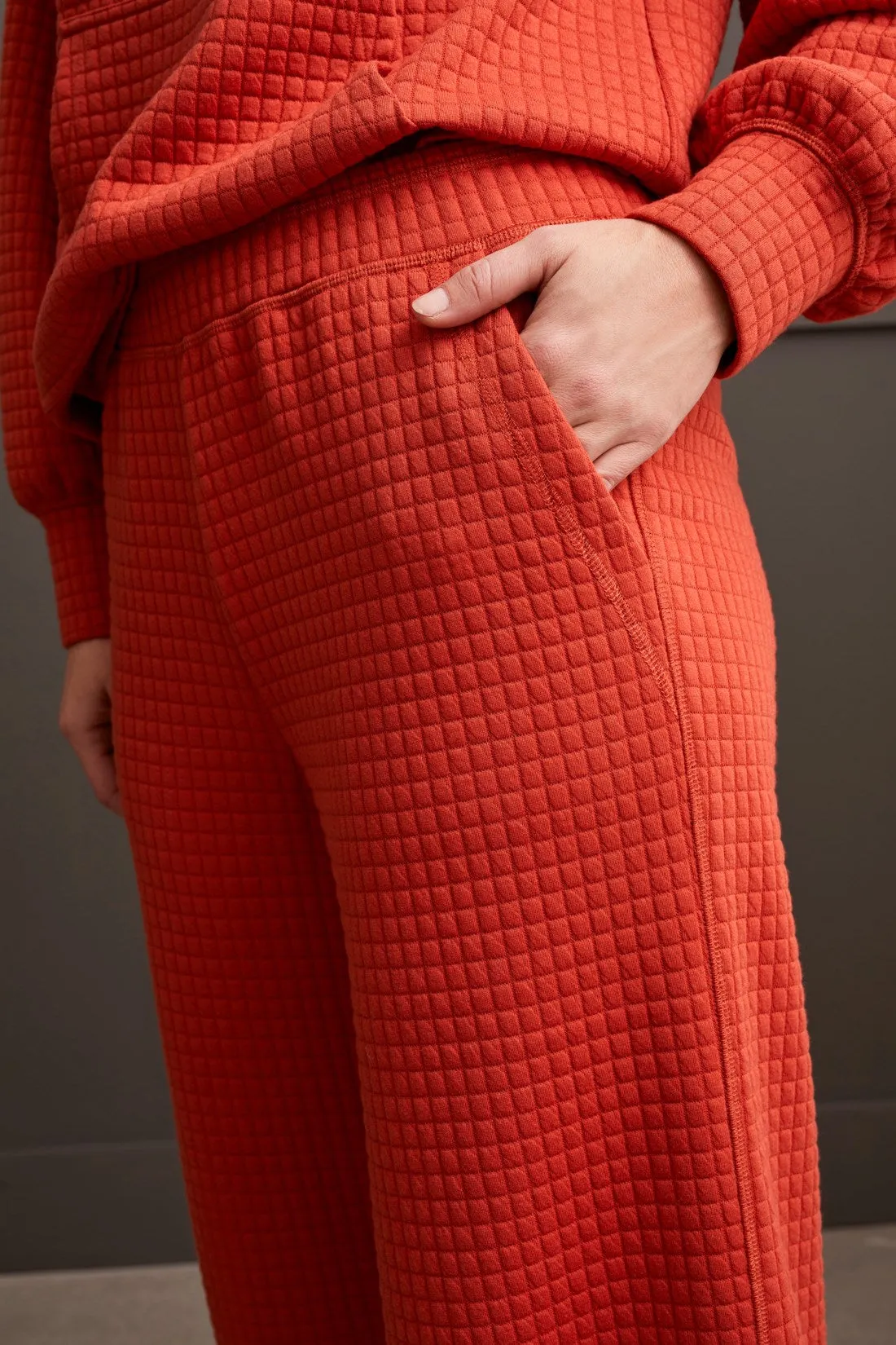 Quilted Pull-On Pants With Pockets-Auburn sold by Tribal product image thumbnail 3