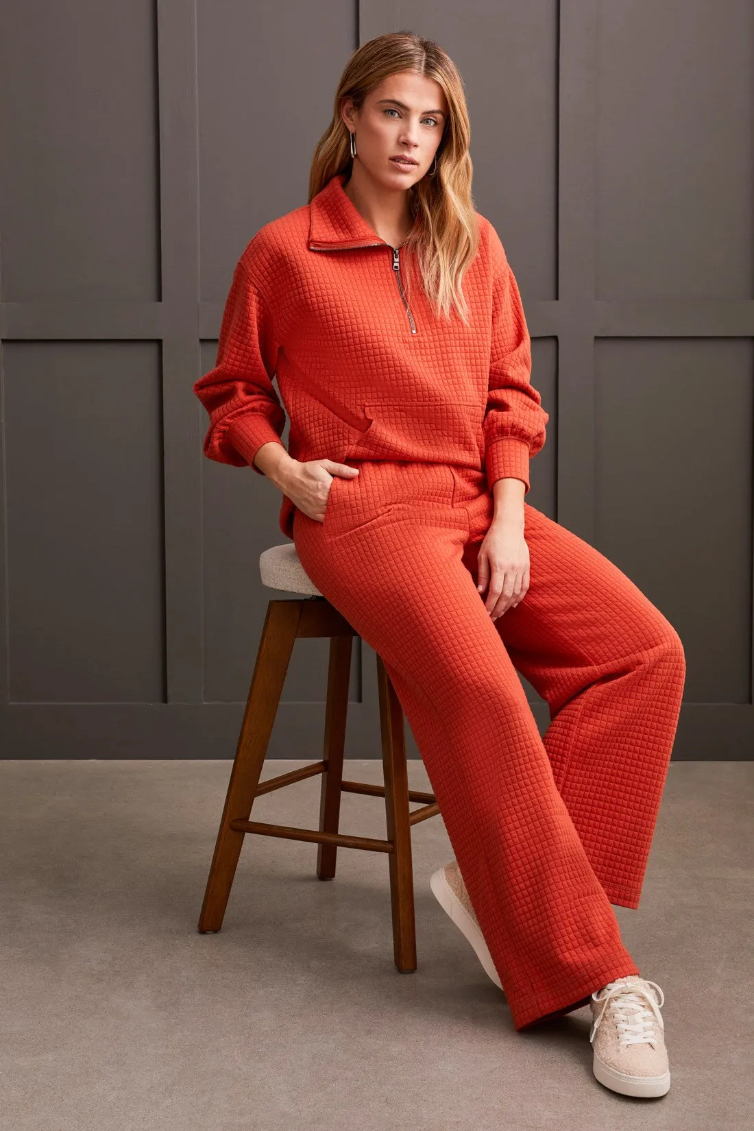 Quilted Pull-On Pants With Pockets-Auburn sold by Tribal product image thumbnail 5