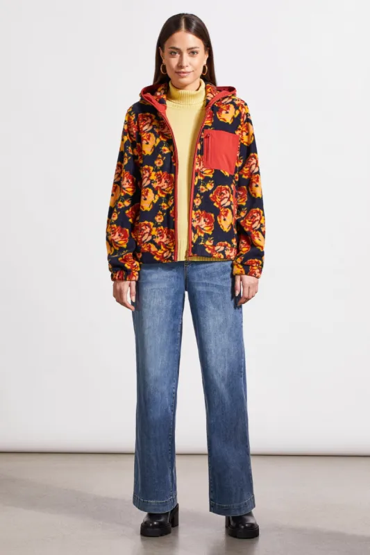 Polar Fleece Hooded Jacket-Night Sky sold by Tribal