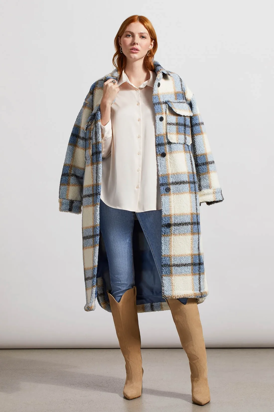 Flowy Satin Button-Up Shirt-Blush sold by Tribal product image thumbnail 4