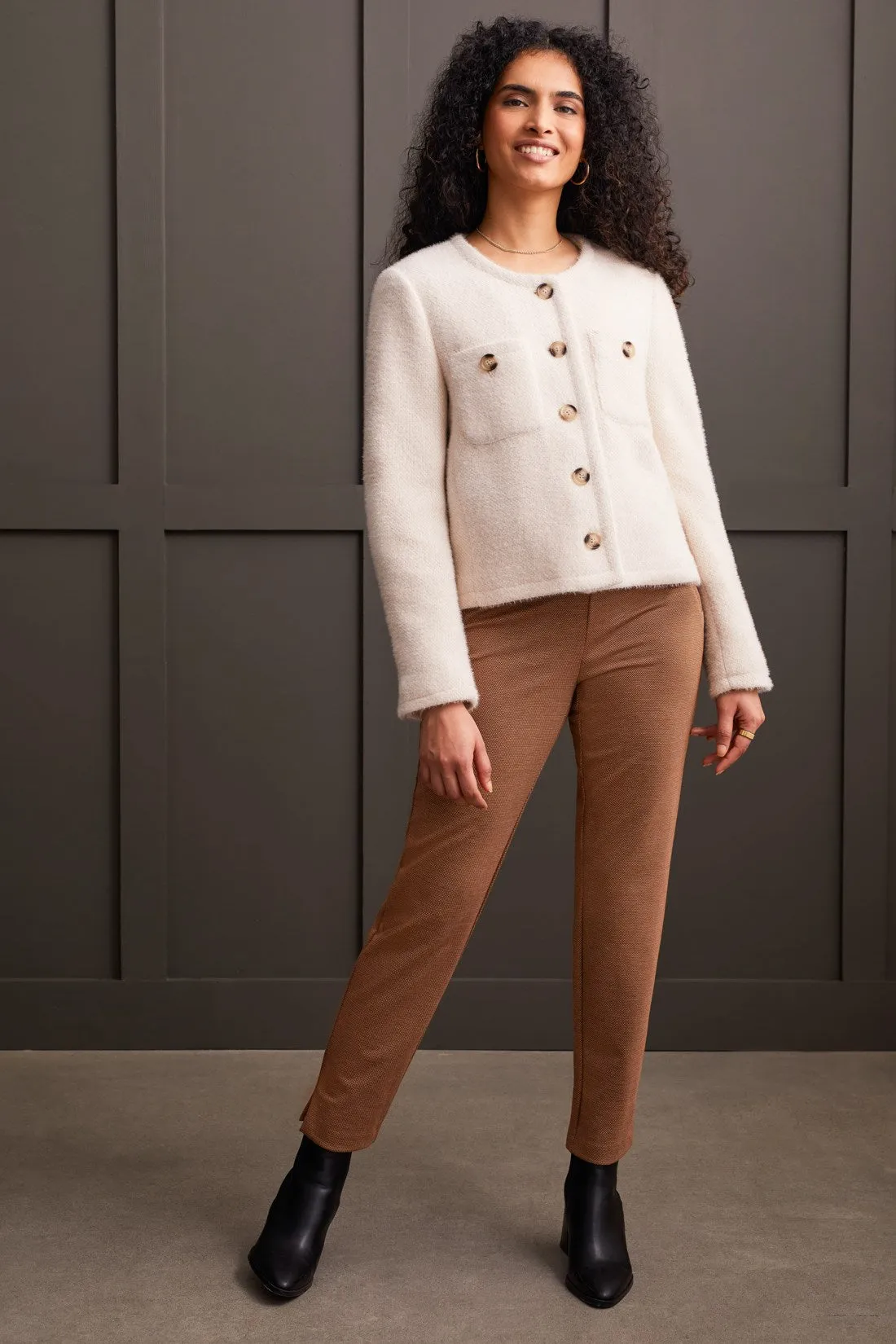 Lined Button-Up Jacket-Moonstone sold by Tribal product image thumbnail 2