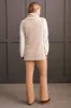 Plaited Cowl Neck Sweater-Tan sold by Tribal