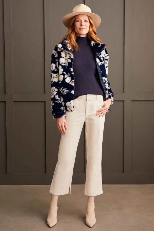 Stretch Corduroy Straight Leg Pants-Moonstone sold by Tribal