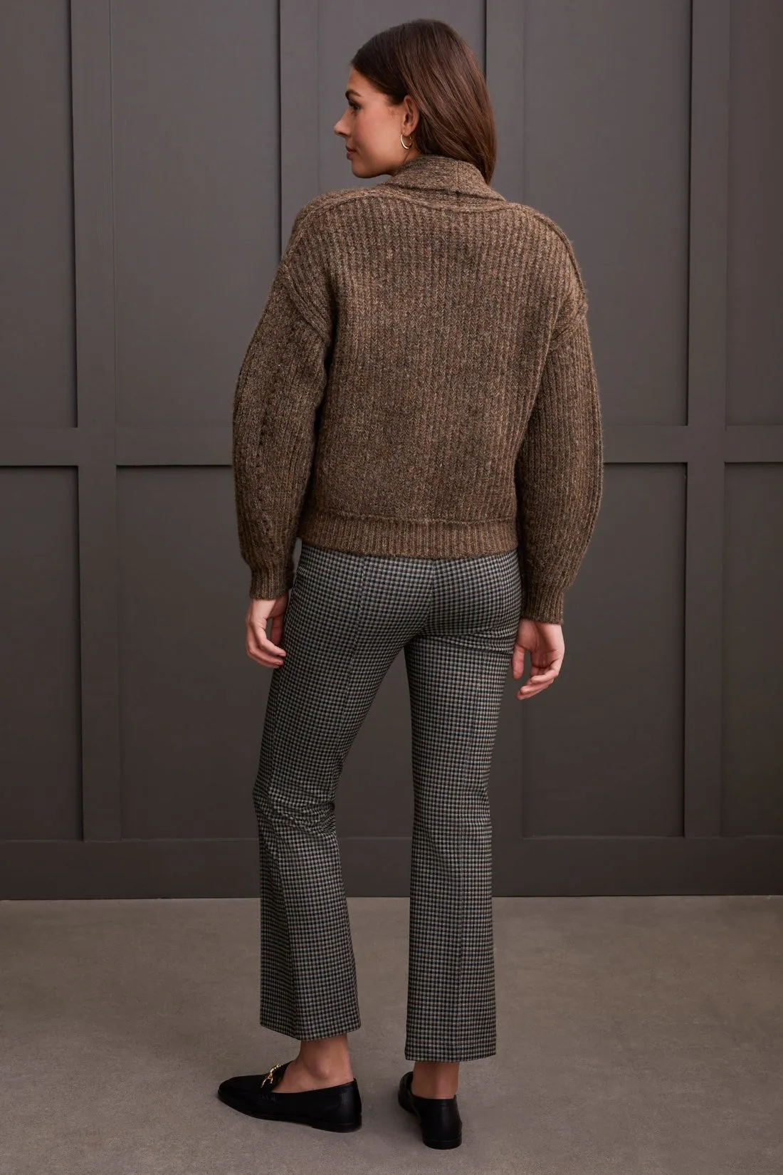 Shawl Collar Cardigan-Dk.Walnut sold by Tribal product image thumbnail 4