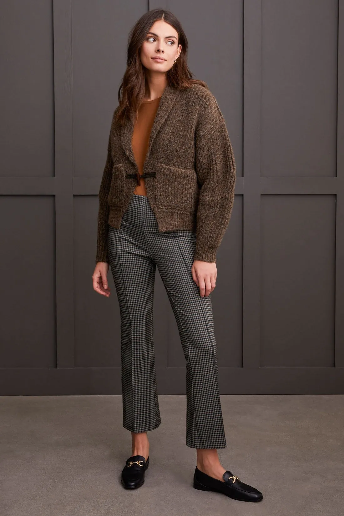 Shawl Collar Cardigan-Dk.Walnut sold by Tribal product image thumbnail 3