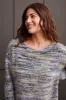 SOFT LUXE EYELASH SWEATER-Orchid sold by Tribal
