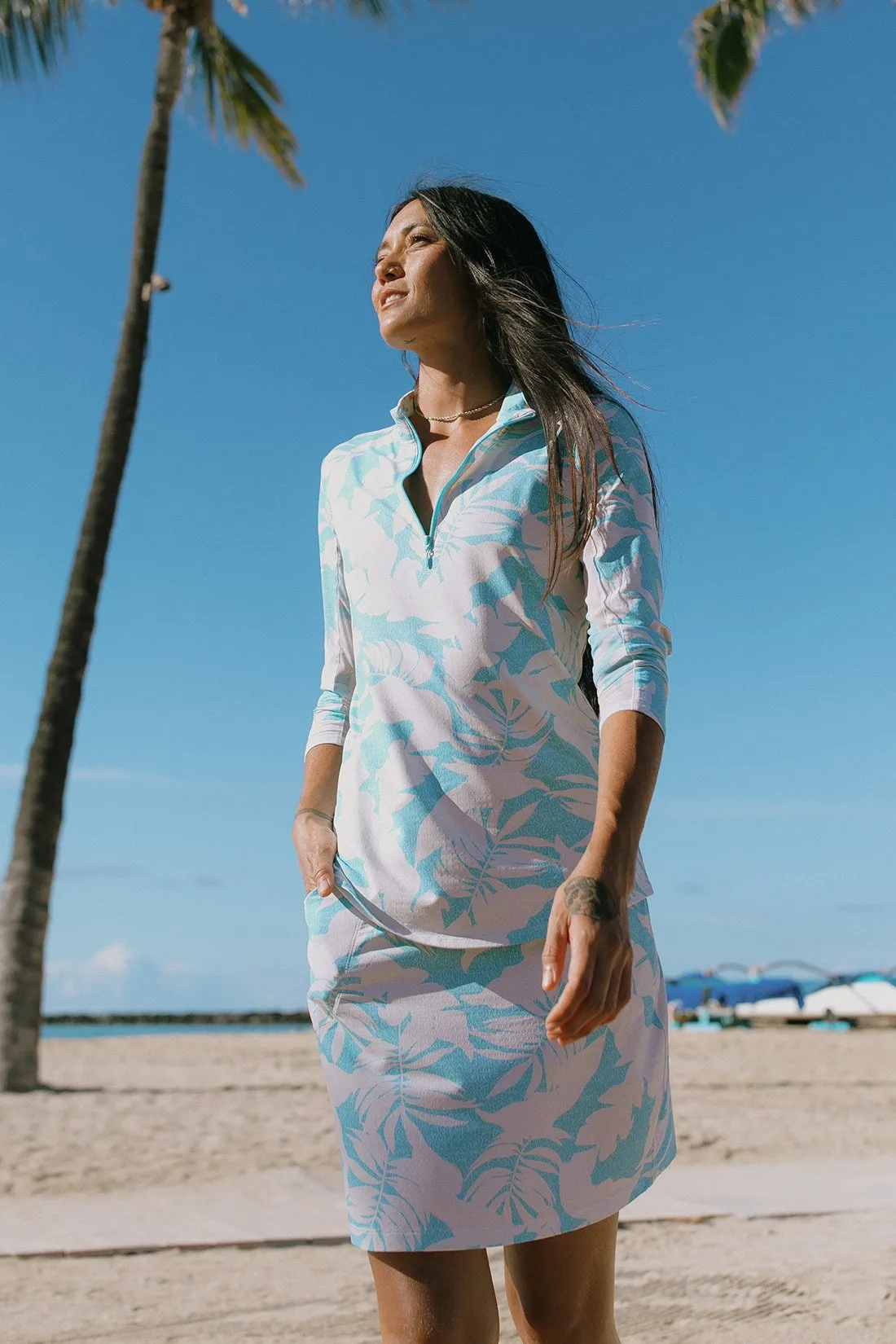 Molokai Printed Pull-On Skort With Pockets-Molokai sold by Tribal product image thumbnail 2