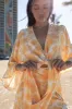 Sorrento Front-Tie Kimono Top-Sorrento sold by Tribal