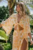 Sorrento Front-Tie Kimono Top-Sorrento sold by Tribal