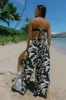Waimea Printed Cover-Up Pants With Sash-Waimea sold by Tribal