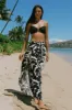 Waimea Printed Cover-Up Pants With Sash-Waimea sold by Tribal