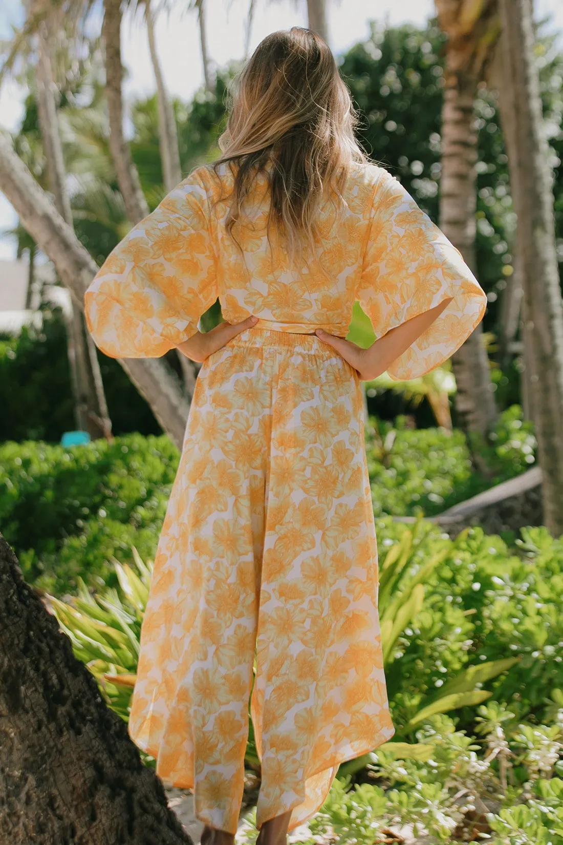 Sorrento Printed Cover-Up Pants With Sash-Sorrento sold by Tribal product image thumbnail 3