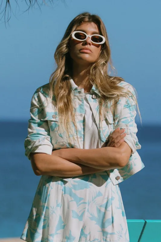 Molokai Printed Denim Jacket-Molokai sold by Tribal