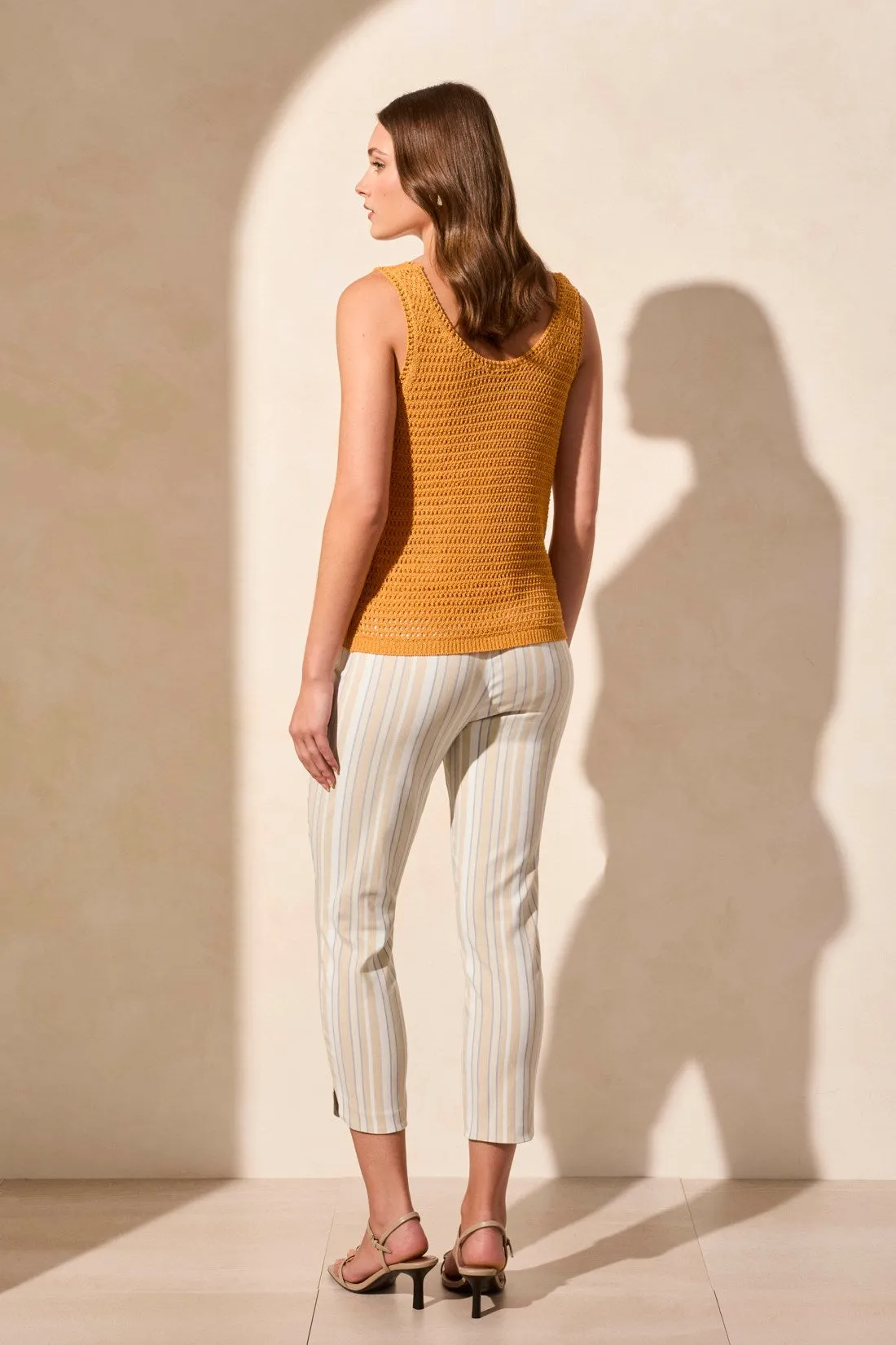 Crochet Scoop Neck Tank Top-Sunlight sold by Tribal product image thumbnail 4