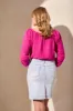Pull-On Denim Skort With Pockets-Lt Surf sold by Tribal