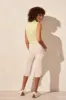 Flatten It® Pull-On Capri With Zip Pockets-Frenchoak sold by Tribal