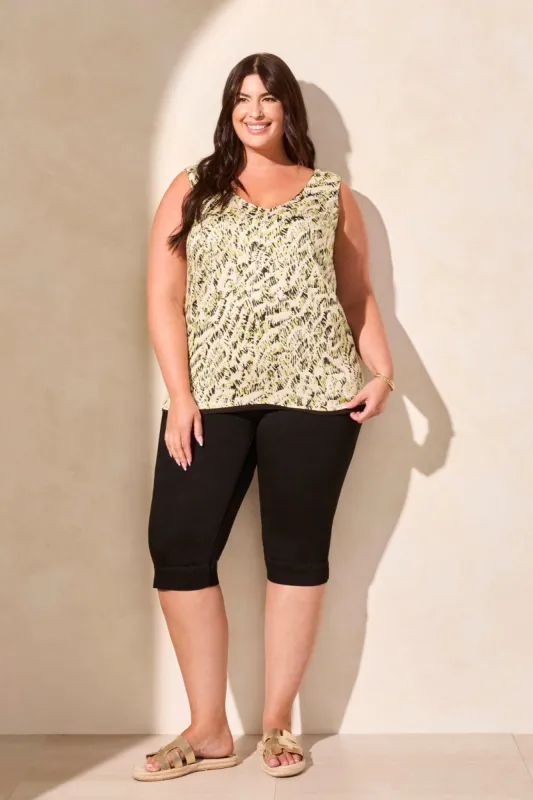 Printed Reversible Camisole-Cocomilk sold by Tribal