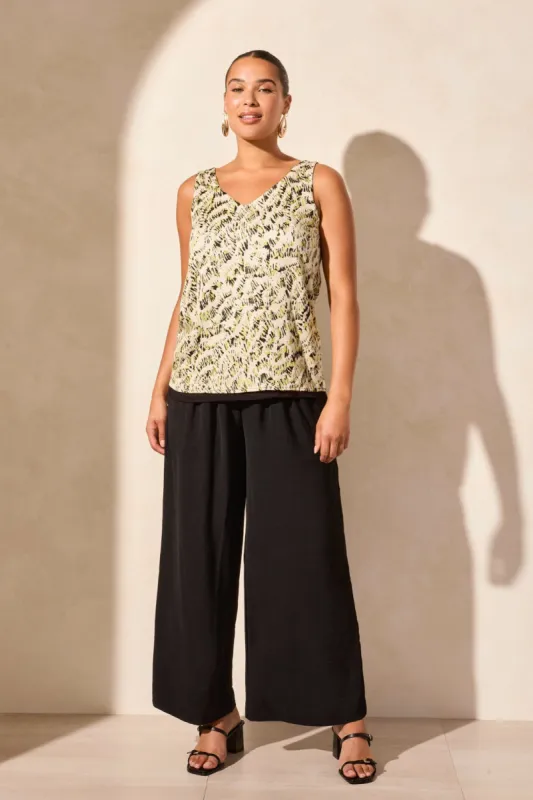 Reversible V-Neck Cami-Cocomilk sold by Tribal