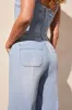 BLUE THREAD Denim Jumpsuit With Adjustable Straps-Bluetiful sold by Tribal