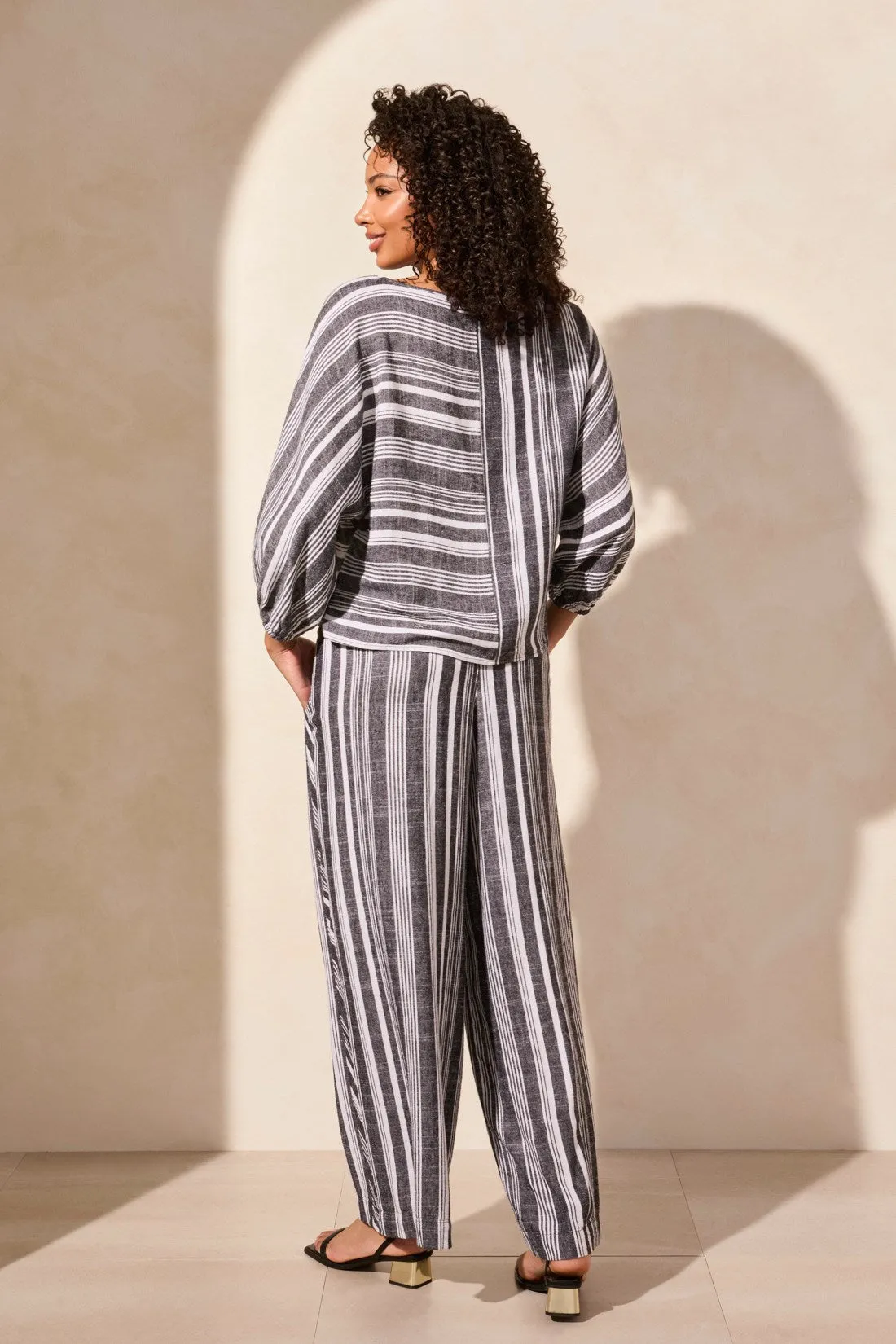 Dolman Sleeve Boatneck Top-Black sold by Tribal product image thumbnail 4