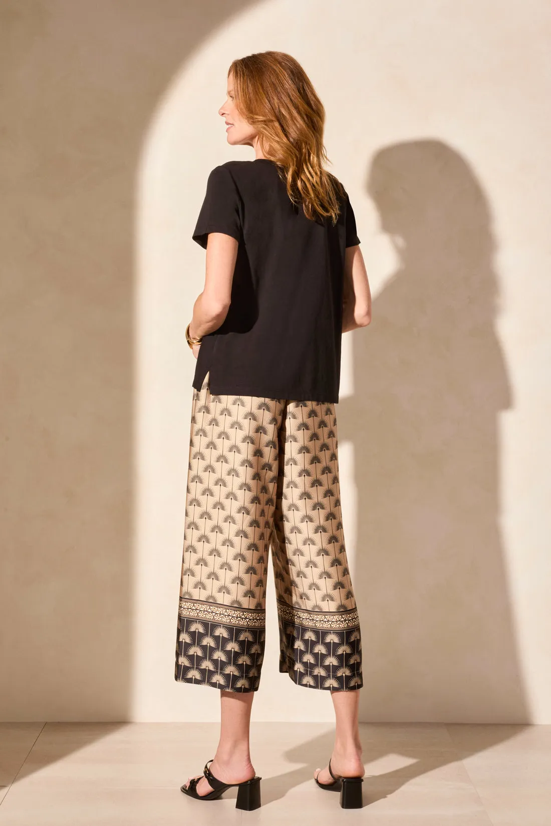 Soft Touch Cotton Mixed Media Top-Black sold by Tribal product image thumbnail 4