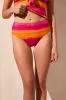 Reversible High-Waist Bikini Bottoms-Beetroot sold by Tribal