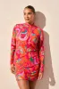 UPF 50+ Performance Stretch Long Sleeve Quarter-zip Top-Beetroot sold by Tribal