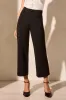 Ponte High Rise Capris With Pockets-Black sold by Tribal
