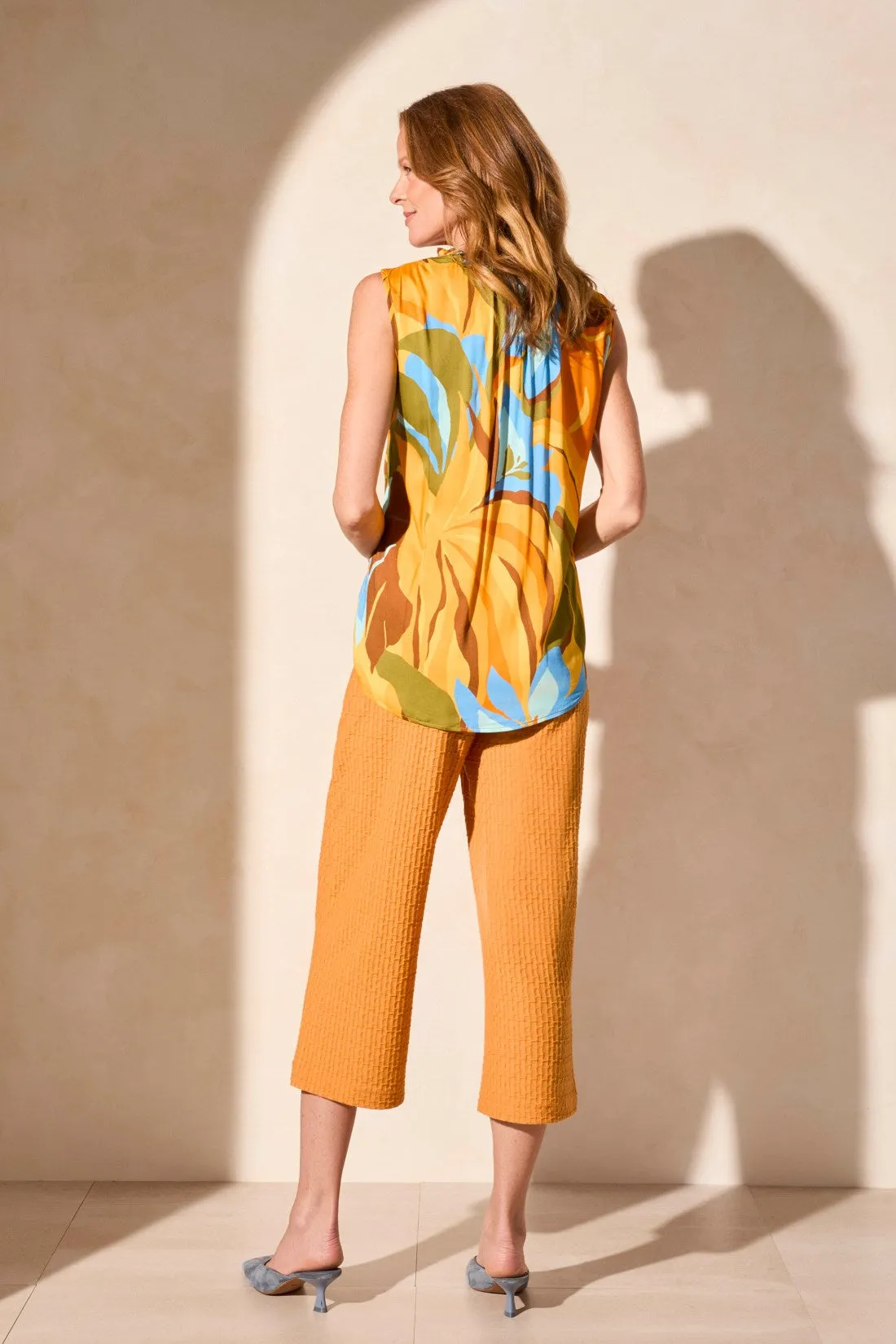 Ruffle Neck Sleeveless Blouse-Sunlight sold by Tribal product image thumbnail 4