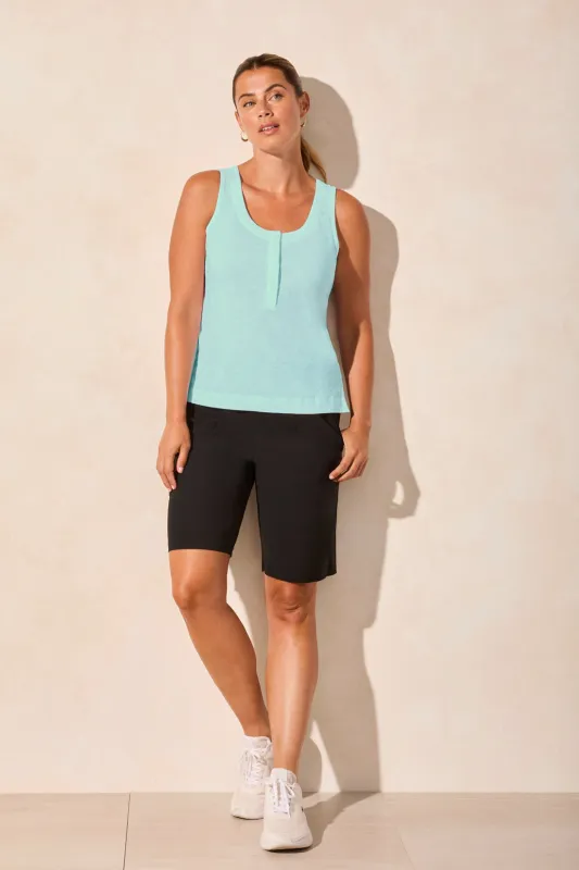 Sleeveless Scoop Neck Cotton Top-Oasis sold by Tribal