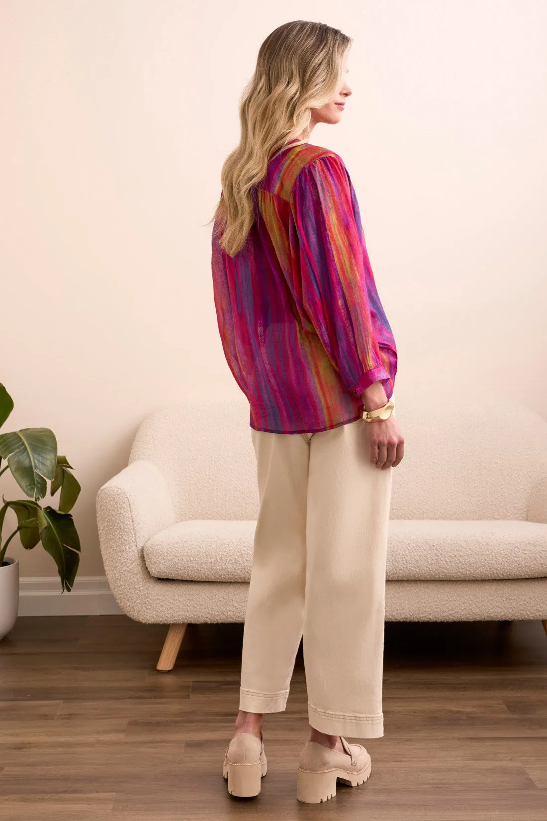 Flowy Dolman Sleeve Blouse-Tangored sold by Tribal product image thumbnail 3