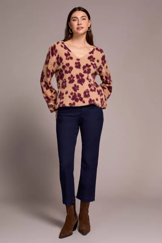 Wear 2 Ways Front To Back Sweater-Biscotti sold by Tribal