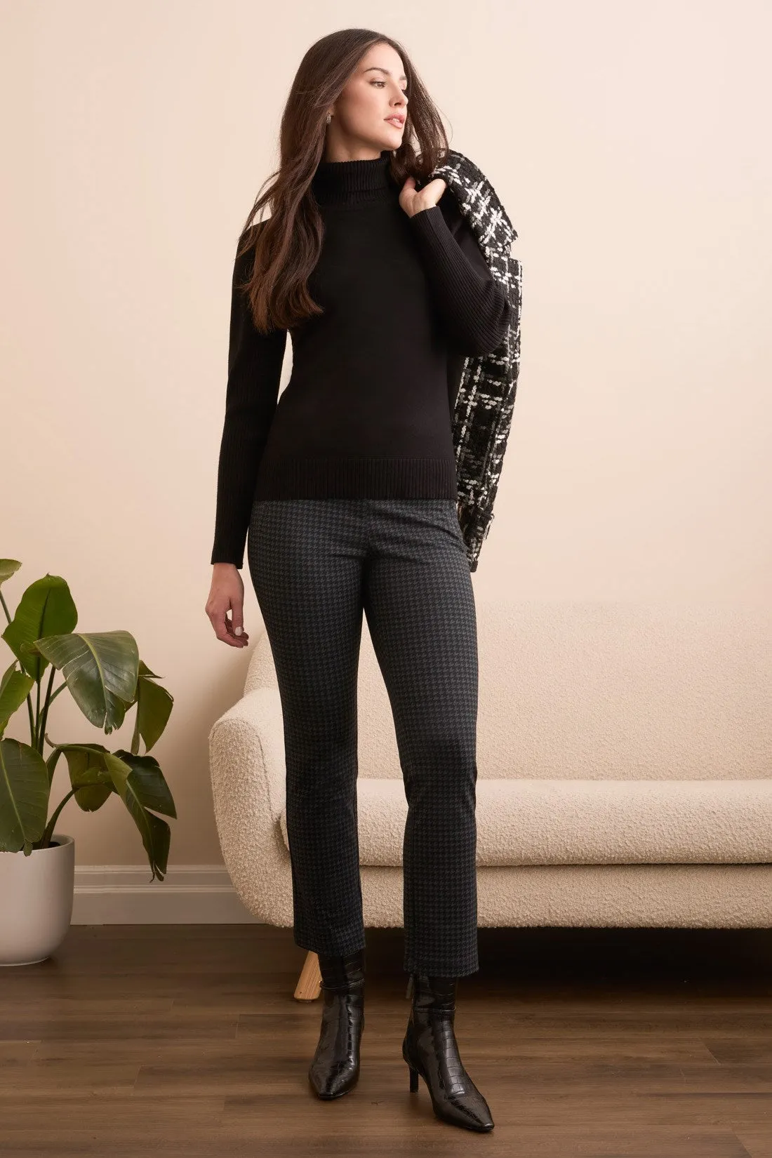 Lightweight Turtle Neck Sweater-Black sold by Tribal product image thumbnail 2