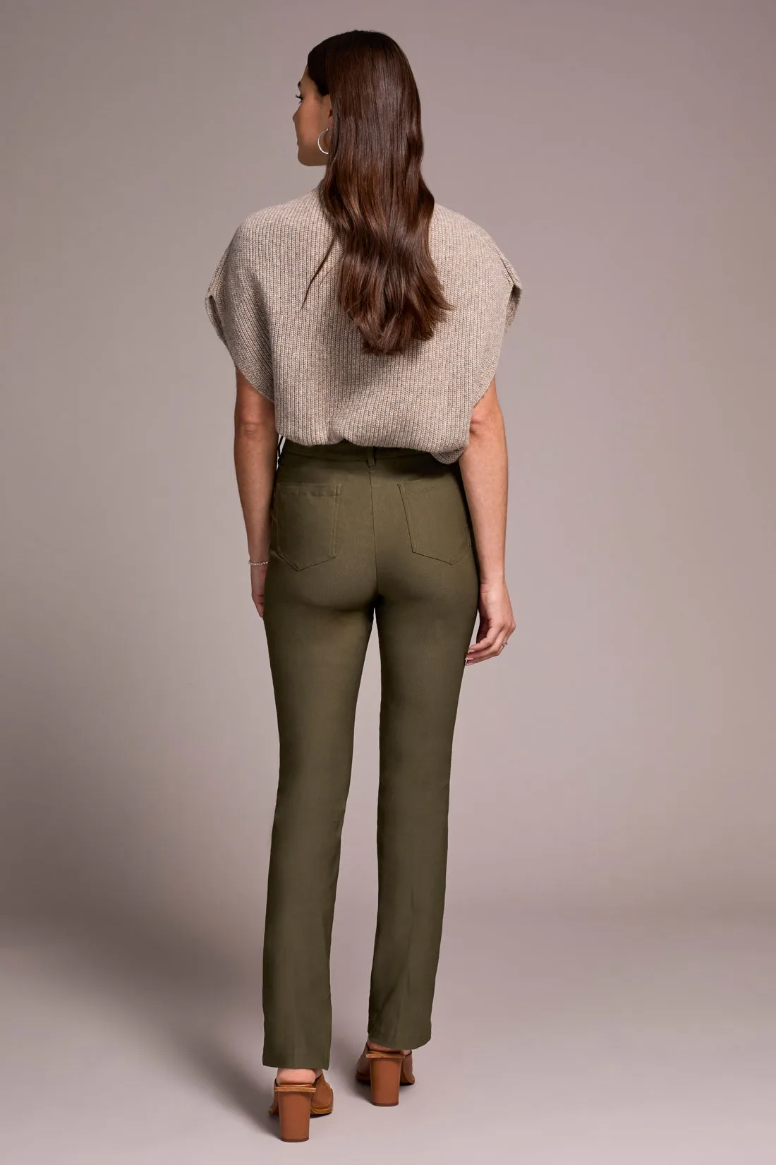 Petite Bengaline Flatten It® Pull-On Pants-Ivy sold by Tribal product image thumbnail 4