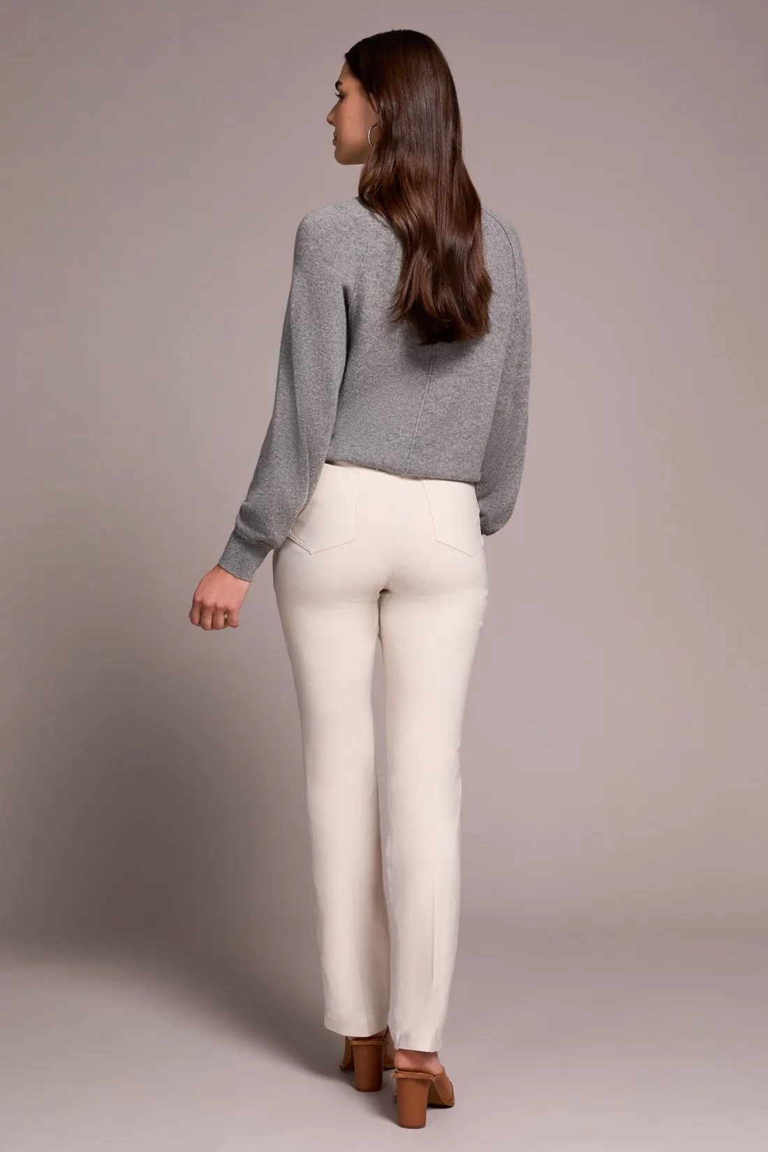 Bengaline Stretch Flatten It® Pull-On Pants-Moonstone sold by Tribal product image thumbnail 4