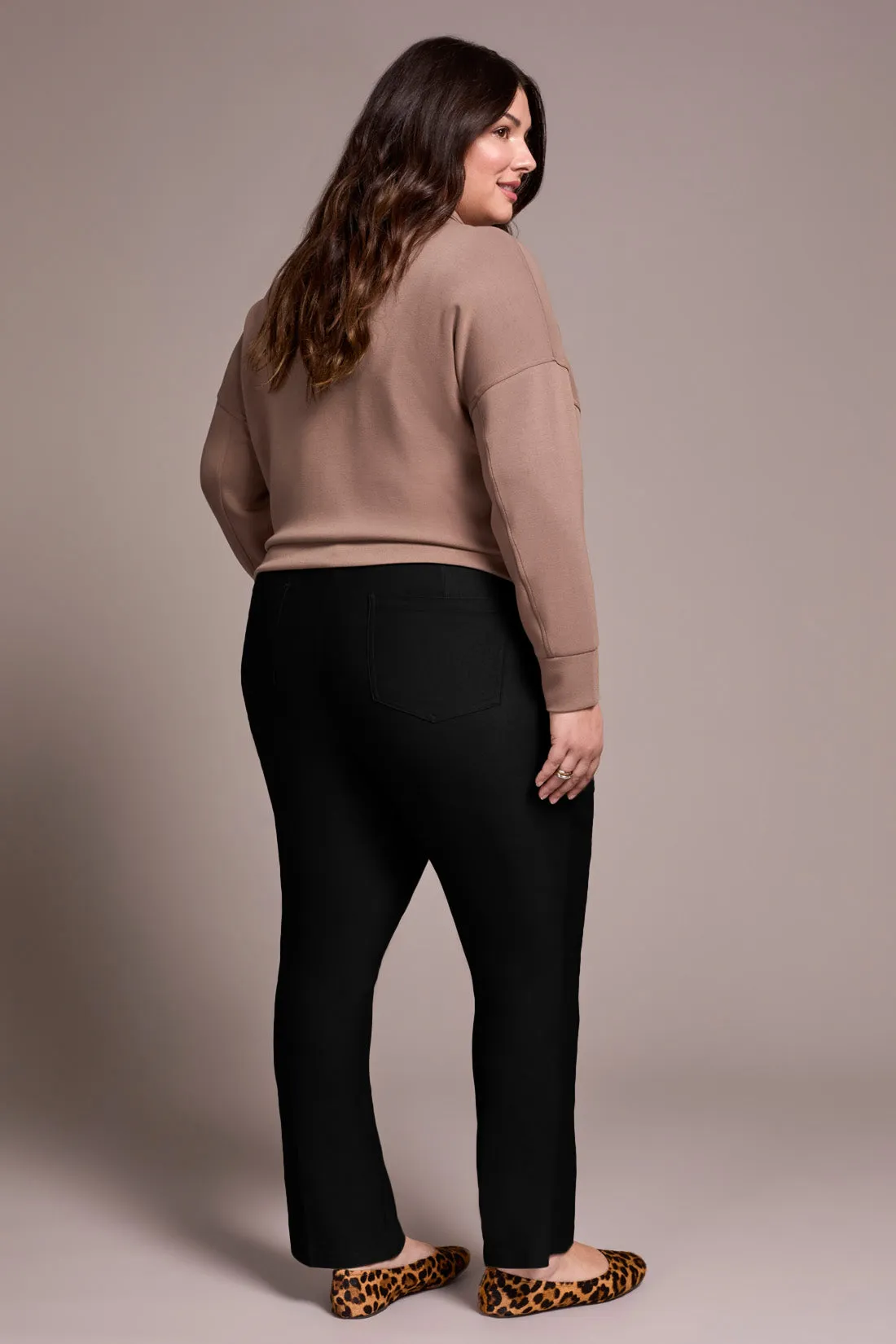 Bengaline Stretch Flatten It® Pull-On Pants-Black sold by Tribal product image thumbnail 2