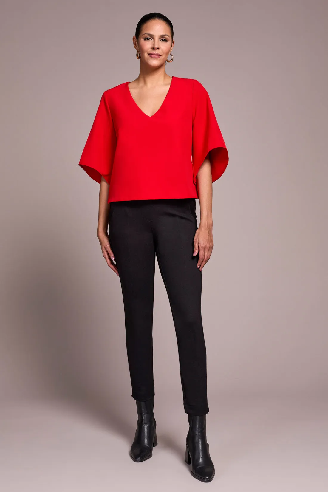 Signature Precision Ponte Pull-On Pants-Black sold by Tribal product image thumbnail 2