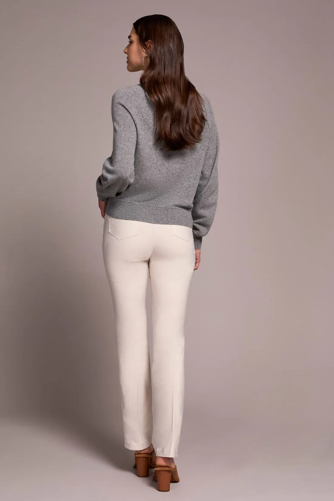 Signature Cashmere Deluxe Sweater-H charcoal sold by Tribal product image thumbnail 4