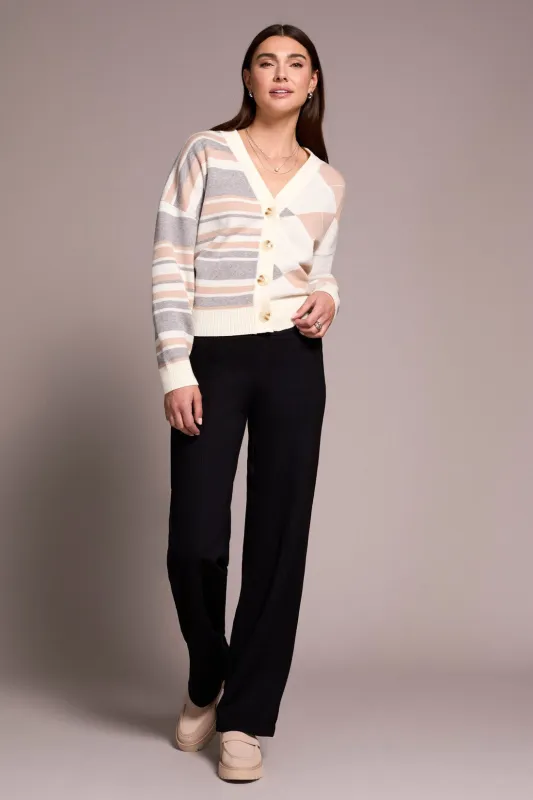 Signature Every Body Ponte Pull-On Pin Tuck Pants-Black sold by Tribal