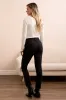 Signature Every Body Ponte Slim Cigarette Pull-On Pants-Black sold by Tribal