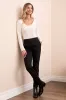 Signature Every Body Ponte Slim Cigarette Pull-On Pants-Black sold by Tribal