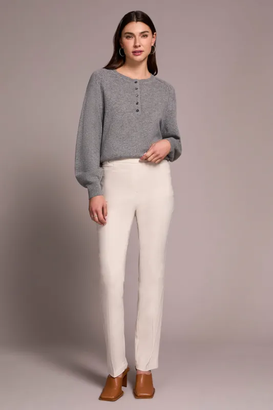 Petite Bengaline Flatten It® Pull-On Pants-Moonstone sold by Tribal