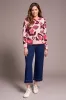 Fuzzy Double Knit Crew Neck Sweater-Cream sold by Tribal