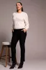 Signature Cashmere Raglan Puff Sleeve Henley Sweater-Moonstone sold by Tribal